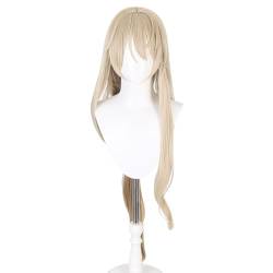 Cosplay Anime Role Play Coser Wig For Luocha Honkai: Star Rail Long Light Blonde Hair Heat Resistant Synthetic Wigs von GRACETINA HOO