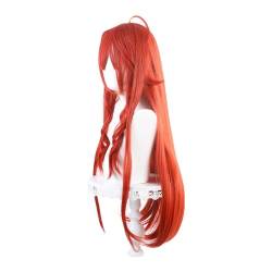 Cosplay Anime Role Play Coser Wig For Nakano Itsuki Long Red Hair Heat Resistant Synthetic Wigs von GRACETINA HOO