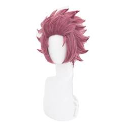 Cosplay Anime Role Play Wig For Itoshi Sae Blue Lock Short Pink Purple Hair Heat Resistant Synthetic Wigs von GRACETINA HOO