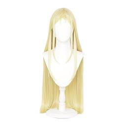 Cosplay Anime Role Play Wig For Kofune Ushio Long Light Blonde Hair Heat Resistant Synthetic Wigs von GRACETINA HOO