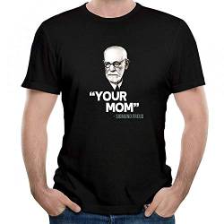 Sigmund Freud Quote Your Mom Graphic Men T Shirt Short Sleeve von GREAT