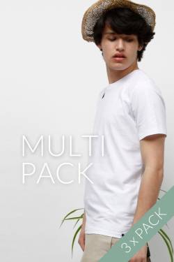 3er Pack Standard B/W Bio T-Shirt, Baumwolle von GREEN SHIRTS