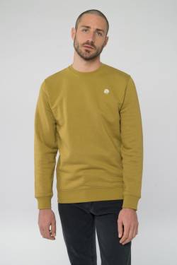 Klassisches Sweatshirt Crew Neck, Baumwolle, Recycled von GREEN SHIRTS