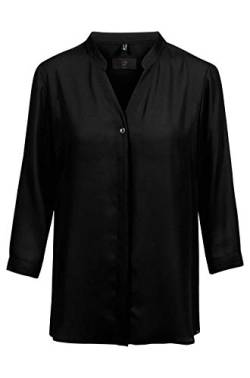 GREIFF Chiffon-Bluse 3/4 Coporate WEAR 6586, Farbe: Schwarz, Größe: 36 von GREIFF