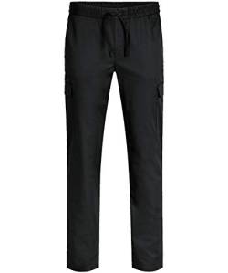 Greiff Größe XXL Gastro Moda Herren Cuisine Premium Cargohose Kochhose Regular Fit Schwarz Modell 5336 6220 von GREIFF