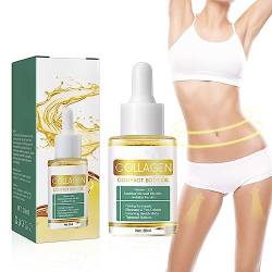 Collagen Lifting Body Oil, Anti-Cellulite-Massage-Kollagenöl, Massageöl für die Körperformung für Bauch und Beine von GRFIT