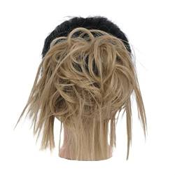 Haarknoten, Perücke Synthetische zerzauste Hochsteckfrisur, Messy Bun-Haarteile, Haargummis, Haarverlängerungen mit elastischem Band, Pferdeschwanz-Haarverlängerungen for Frauen Haarschmuck (Color : von GRFIT