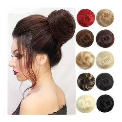 Haarteil Haarverlängerung Synthetischer Haarknoten, gerader Chignon for Frauen und Mädchen, Clip-in-Haarschwanzverlängerung, Haarteil, Kordelzug, Ballett-Haarknoten, Pferdeschwanz-Verlängerung Haartei von GRFIT