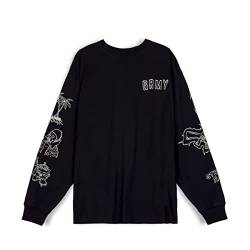 CAMISETA MANGA LARGA GRIMEY THE TOUGHEST - BLACK Spring 23 von GRIMEY