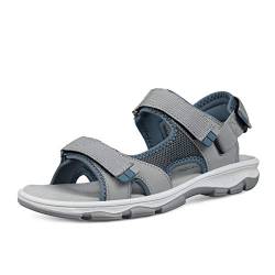 GRITION Damen outdoor Sport Sandalen Sommer Trekking Walking sportlicher Spazierengehen Bequemer Wandern Wandersandalen Sommerschuhe Strand sportlicher, blue 39 von GRITION