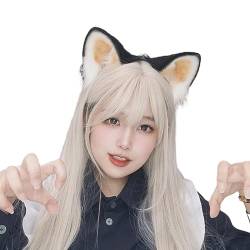 Cosplay Charakter Stirnband Elastisch Panda Ohr Plüsch Kopfbedeckung Weihnachten Maskerade Party Stirnband Waschbares Gesichts Stirnband Für Frauen Waschbares Gesichts Stirnband Haar von GRONGU