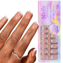 Elegante Französisch Maniküre Französisch Falsche Nägel Verschiedene Größen Natürliche Nail Art Tipps Und Zubehör Home Maniküre von GRONGU