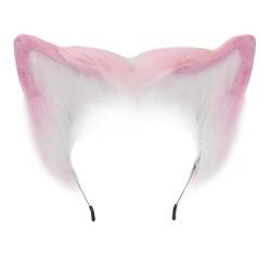 GRONGU Adult Teens Cute Cosplay Kitten Ear Headband Plush Hair Hoop Makeup Live Broadcast Halloween Party Headpieces Halloween Headbands For Women Halloween Headbands For Adults Halloween Headbands von GRONGU