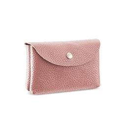 Portable Credit Card Holder Wallet Coin Purse for Men Women Small Change Pocket Money Bag Card Holder, rose, double layer von GRONGU