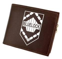 GROUSER Bluelock Bifold Wallets Bachira Rensuke Manga Geldbörsen Anime Football Striker Isagi Yoichi Rin Itoshi Billfold, 06 Bluelock Geldbörse, Einheitsgröße, Casual von GROUSER