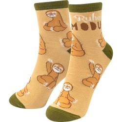 GRUSS & CO Zaubersocken Motiv Ruhemodus | Geschenk lustig | Socken Größe 41-46 | Männergeschenk von GRUSS & CO