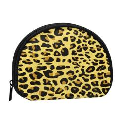 Geldbörse, Geldbörsen, Kleingeldbeutel, Mini-Geldbörsen für Damen und Mädchen, Geschenk, Gepard, gelber Leopard von GRatka