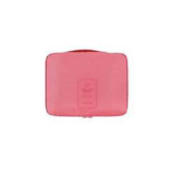 Kosmetiktasche Reisekosmetik-Tasche, tragbare Aufbewahrungstasche, tragbare kleine Lady Mini Cosmetic Case Tasche, Kosmetiktasche, Geschenk for Gäste Make Up Bag (Color : Pink) von GSCLZ