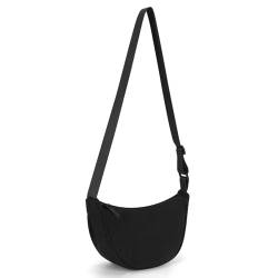 GSenhui Halbmond Tasche Cord Umhängetasche Damen Cord Crossbody Bag Damen Schultertaschen Großer Kapazität, Half Moon für Frauen Täglich Lässige von GSenhui