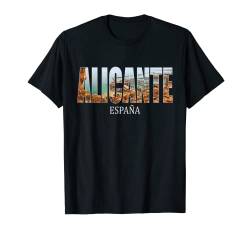 Spanien Präfektur Alicante Stadt Etabliertes Vintage Design T-Shirt von GUADI