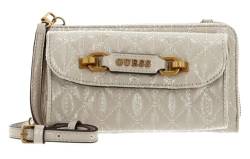 GUESS Aveta Mini Crossbody Flap Organizer Stone von GUESS