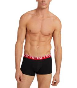 GUESS Brian Hero Boxer Trunk 3er Pack, He90 - Grey Melange Mix, Medium-Large von GUESS