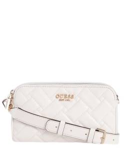 GUESS Damen Alanna Status Mini, Crossbody, Elfenbein von GUESS