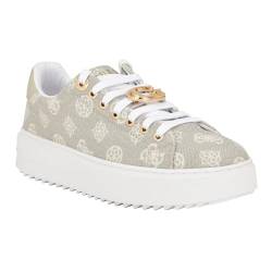 GUESS Damen Denesa Sneaker, Taupe/Weiß 240, 38 EU von GUESS