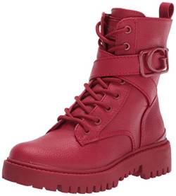 GUESS Damen Gworana Springerstiefel, Rot/Ausflug, einfarbig (Getaway Solids), 37.5 EU von GUESS