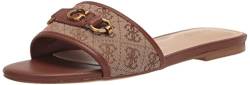 GUESS Damen Hammi Sandale, Braun Multi 210, 39 EU von GUESS