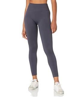 GUESS Damen Kurzarm Alma Seamless Leggings, Sea Navy, X-Klein von GUESS