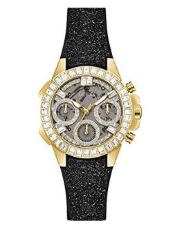 GUESS Damen Quarz Uhr mit Silikon Armband GW0313L2 von GUESS