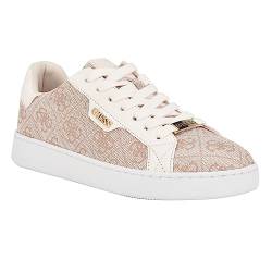 GUESS Damen RENZY Sneaker, Dark Natural 124, 37.5 EU von GUESS