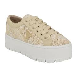 GUESS Damen Tesie Sneaker, Natur 110, 40 EU von GUESS