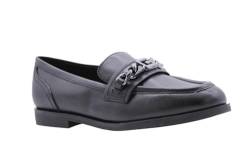 GUESS Damen VICTER Loafers, Black, 36 EU von GUESS