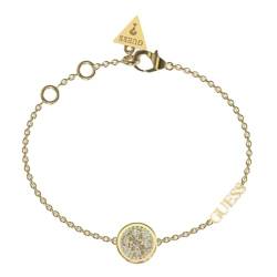 GUESS Dreaming Armband aus vergoldetem Stahl – JUBB03125JWYGS, Silber, Kein Edelstein von GUESS