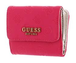 GUESS Geva SLG Card & Coin Purse Magenta Logo von GUESS