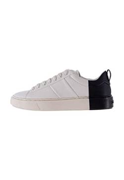 GUESS Herren New VICE Sneaker, weiß schwarz, 42 EU von GUESS