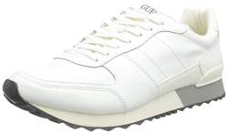 GUESS Herren Padova Sneaker, White, 41 EU von GUESS
