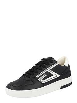 GUESS Herren SILEA Sneaker, Schwarz, 41 EU von GUESS