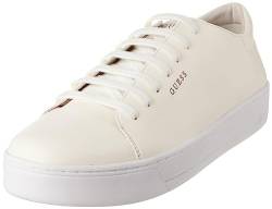 GUESS Herren Udine A Sneaker, Nicht-gerade Weiss, 41 EU von GUESS