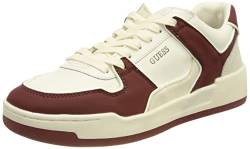 GUESS Herren Vicenza Low Sneaker, WHIRE, 41 EU von GUESS