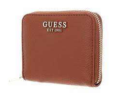 GUESS Kersti SLG Small Zip Around Wallet Cognac von GUESS