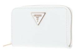 GUESS Laurel SLG Medium Zip Around Wallet White von GUESS