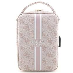 GUESS PU 4G Printed Stripes Travel Bag Pink - GUHBP4RPSP von GUESS