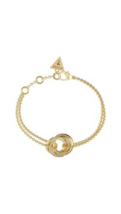 GUESS Perfect Mini Links Bracelet S Yellow Gold von GUESS