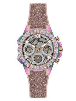 GUESS Watches Ladies Bombshell Damen Uhr analog Quarzwerk mit Silikon Armband GW0313L4 von GUESS