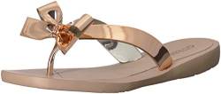 GUESS Women's TUTU9 Sandal, Gold, Numeric_6 von GUESS