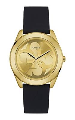 Guess Damen Analog Quarz Uhr mit Silikon Armband W0911L3 von GUESS