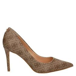 Guess Damen Piera2 Schuhe mit Absatz, Beige Brown, 40 EU von GUESS